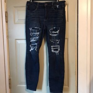 AE stretch hi-rise jeggings